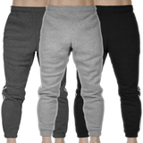 Darrahopens Men's Fashion > Sweats & Trackpants 3x Mens Fleece Skinny Track Pants Jogger Gym Casual Sweat Warm - Assorted Colours - XL