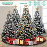 Darrahopens Occasions > Christmas Christabelle Snow-Tipped Artificial Christmas Tree 2.4m 1500 Tips