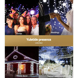 darrahopens Occasions > Christmas Jingle Jollys 100M Christmas String Lights 500LED Party Wedding Outdoor Garden