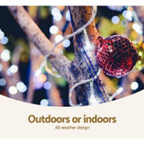 darrahopens Occasions > Christmas Jingle Jollys 100M Christmas String Lights 500LED Party Wedding Outdoor Garden