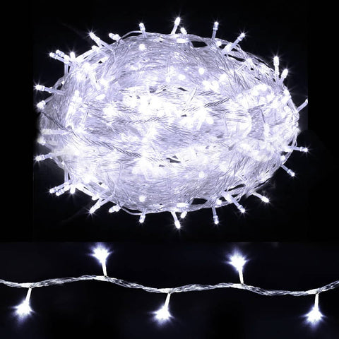 darrahopens Occasions > Christmas Jingle Jollys 100M Christmas String Lights 500LED Party Wedding Outdoor Garden