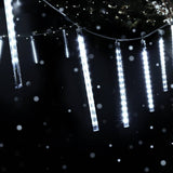Darrahopens Occasions > Christmas Jingle Jollys 12m Christmas Shower Lights 960 LED Icicle Falling Rain Meteor