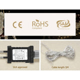 Darrahopens Occasions > Christmas Jingle Jollys 12m Christmas Shower Lights 960 LED Icicle Falling Rain Meteor