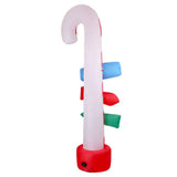 darrahopens Occasions > Christmas Jingle Jollys 2.4M Christmas Inflatable Santa Guide Candy Pole Xmas Decor LED