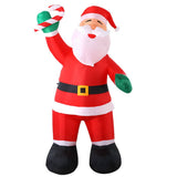 darrahopens Occasions > Christmas Jingle Jollys 3M Christmas Inflatable Santa Xmas Outdoor Decorations LED Lights