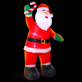 darrahopens Occasions > Christmas Jingle Jollys 3M Christmas Inflatable Santa Xmas Outdoor Decorations LED Lights