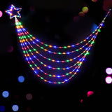 Darrahopens Occasions > Christmas Jingle Jollys 3M Christmas String Lights 200 LED Motif Fairy Curtain Light Decor