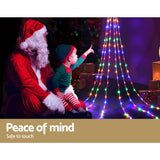 Darrahopens Occasions > Christmas Jingle Jollys 3M Christmas String Lights 200 LED Motif Fairy Curtain Light Decor