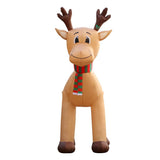 darrahopens Occasions > Christmas Jingle Jollys 5M Christmas Inflatable Reindeer Giant Deer Air-Power Light Inside