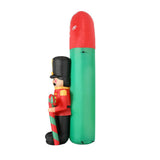 Darrahopens Occasions > Christmas Jingle Jollys Christmas Inflatable Nutcracker Archway 3M Outdoor Decorations