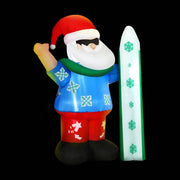 Darrahopens Occasions > Christmas Jingle Jollys Christmas Inflatable Santa 1.6M Outdoor Xmas Decorations Lights