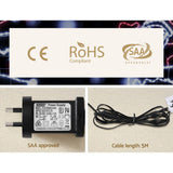 Darrahopens Occasions > Christmas Jingle Jollys Christmas Lights Motif LED Light Outdoor Decorations 101cm Santa