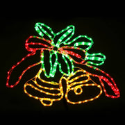 Darrahopens Occasions > Christmas Jingle Jollys Christmas Lights Motif LED Light Outdoor Decorations 76cm Bell