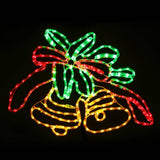 Darrahopens Occasions > Christmas Jingle Jollys Christmas Lights Motif LED Light Outdoor Decorations 76cm Bell