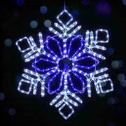 Darrahopens Occasions > Christmas Jingle Jollys Christmas Lights Motif LED Light Outdoor Decorations 82cm Snow