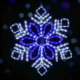 Darrahopens Occasions > Christmas Jingle Jollys Christmas Lights Motif LED Light Outdoor Decorations 82cm Snow