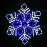 Darrahopens Occasions > Christmas Jingle Jollys Christmas Lights Motif LED Light Outdoor Decorations 82cm Snow