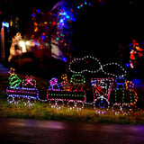 darrahopens Occasions > Christmas Jingle Jollys Christmas Lights Motif LED Rope Light Train Xmas Decor
