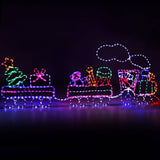 darrahopens Occasions > Christmas Jingle Jollys Christmas Lights Motif LED Rope Light Train Xmas Decor