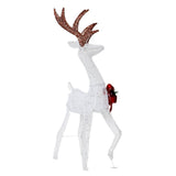 darrahopens Occasions > Christmas Jingle Jollys Christmas Lights Motif LED Rope Reindeer Waterproof Outdoor