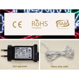 darrahopens Occasions > Christmas Jingle Jollys Christmas Motif Lights LED Rope Merry Xmas Waterproof Colourful
