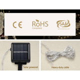 darrahopens Occasions > Christmas Jingle Jollys Christmas Motif Lights LED Rope Reindeer Waterproof Solar Powered