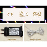 darrahopens Occasions > Christmas Jingle Jollys Christmas Motif Lights LED Spinner Light Waterproof Colourful