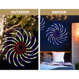 darrahopens Occasions > Christmas Jingle Jollys Christmas Motif Lights LED Spinner Light Waterproof Colourful