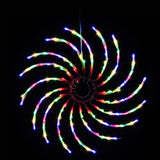 darrahopens Occasions > Christmas Jingle Jollys Christmas Motif Lights LED Spinner Light Waterproof Colourful