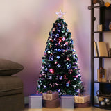 darrahopens Occasions > Christmas Jingle Jollys Christmas Tree 1.2M LED Xmas trees with Lights Multi Colour