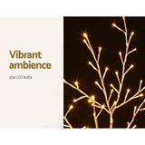 darrahopens Occasions > Christmas Jingle Jollys Christmas Tree 1.5M 304 LED Trees With Lights Warm White