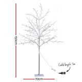 darrahopens Occasions > Christmas Jingle Jollys Christmas Tree 1.5M 304 LED Trees With Lights Warm White