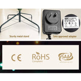 darrahopens Occasions > Christmas Jingle Jollys Christmas Tree 1.5M LED Xmas trees with Lights Multi Colour