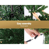 darrahopens Occasions > Christmas Jingle Jollys Christmas Tree 1.8M LED Xmas trees Optic Fibre Warm White