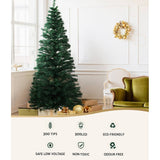 darrahopens Occasions > Christmas Jingle Jollys Christmas Tree 1.8M LED Xmas trees Optic Fibre Warm White