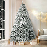 darrahopens Occasions > Christmas Jingle Jollys Christmas Tree 1.8M Xmas Trees Decorations Snowy 520 Tips