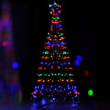 darrahopens Occasions > Christmas Jingle Jollys Christmas Tree 2.1M 264 LED Xmas Trees Solar Power Multi Colour