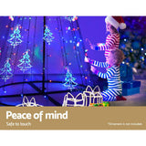 darrahopens Occasions > Christmas Jingle Jollys Christmas Tree 2.1M 264 LED Xmas Trees Solar Power Multi Colour