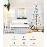darrahopens Occasions > Christmas Jingle Jollys Christmas Tree 2.1M 264 LED Xmas Trees Solar Power Multi Colour