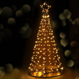 darrahopens Occasions > Christmas Jingle Jollys Christmas Tree 2.1M 264 LED Xmas Trees Solar Power Warm White