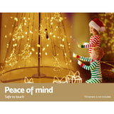 darrahopens Occasions > Christmas Jingle Jollys Christmas Tree 2.1M 264 LED Xmas Trees Solar Power Warm White