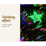 darrahopens Occasions > Christmas Jingle Jollys Christmas Tree 2.1M LED Xmas trees with Lights Multi Colour
