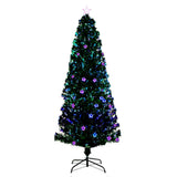darrahopens Occasions > Christmas Jingle Jollys Christmas Tree 2.1M LED Xmas trees with Lights Multi Colour
