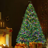 darrahopens Occasions > Christmas Jingle Jollys Christmas Tree 2.1M Xmas Tree with 2800 LED Lights Multi Colour