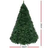 darrahopens Occasions > Christmas Jingle Jollys Christmas Tree 2.1M Xmas Tree with 2800 LED Lights Multi Colour