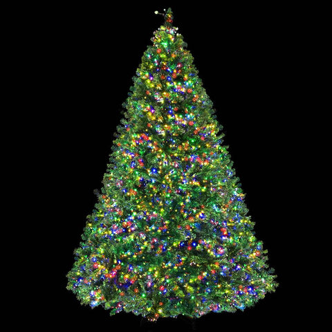 darrahopens Occasions > Christmas Jingle Jollys Christmas Tree 2.1M Xmas Tree with 2800 LED Lights Multi Colour
