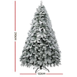 darrahopens Occasions > Christmas Jingle Jollys Christmas Tree 2.1M Xmas Trees Decorations Snowy 859 Tips