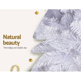 darrahopens Occasions > Christmas Jingle Jollys Christmas Tree 2.1M Xmas Trees Decorations White 1000 Tips