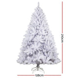 darrahopens Occasions > Christmas Jingle Jollys Christmas Tree 2.1M Xmas Trees Decorations White 1000 Tips