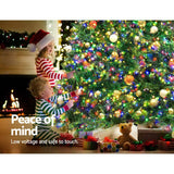 darrahopens Occasions > Christmas Jingle Jollys Christmas Tree 2.4M Xmas Tree with 3190 LED Lights Multi Colour